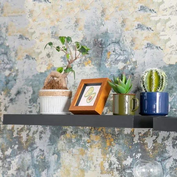 Small Floating Shelf - Black, MDF image