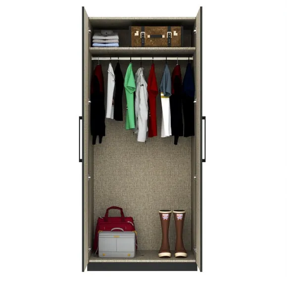 Double Wardrobe - Anthracite
