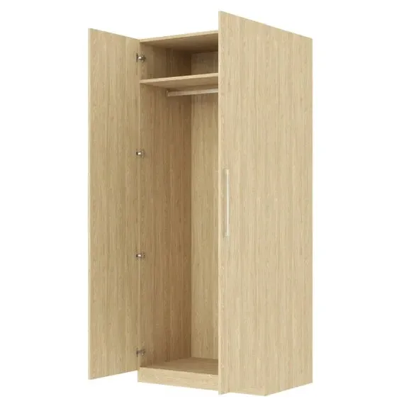 Double Wardrobe - Oak Effect