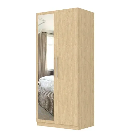Double Wardrobe - Oak Effect