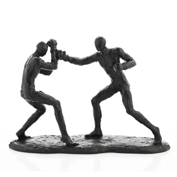 Boxing Ornament - Black, Polyresin image