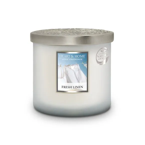 Ellipse Multi Wick Candle - White, Soy Wax