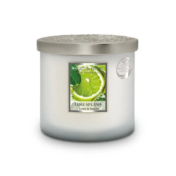 Ellipse Multi Wick Candle - White, Soy Wax