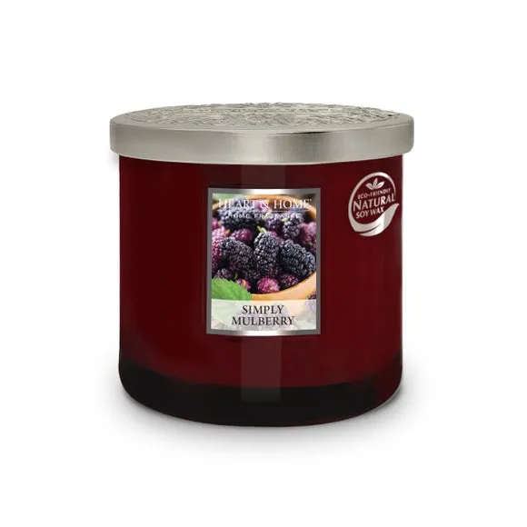 Multi Wick Candle - Purple, Soy Wax