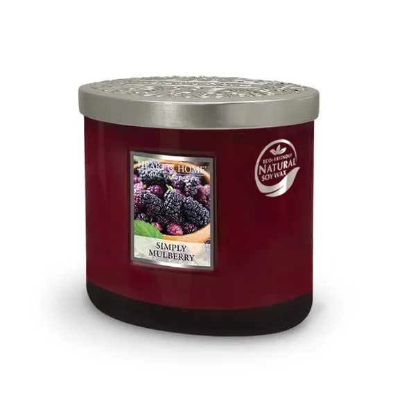 Multi Wick Candle - Purple, Soy Wax
