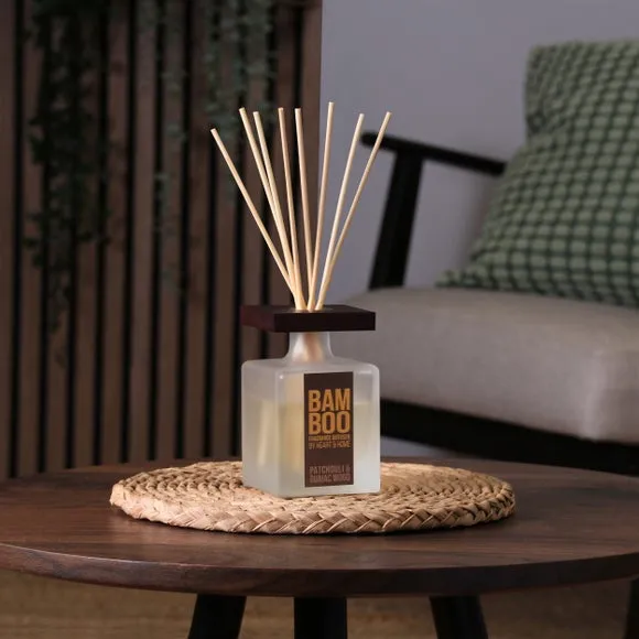 Reed Diffuser Patchouli & Guaiac - Clear Glass image