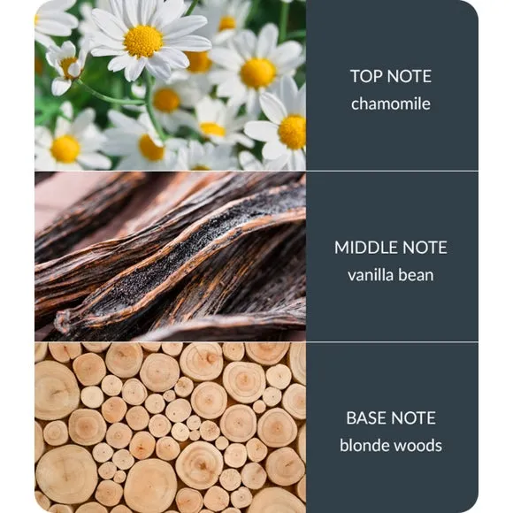 Reed Diffuser Vanilla & White Woods - Glass