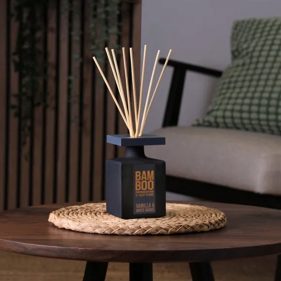 Reed Diffuser Vanilla & White Woods - Glass image