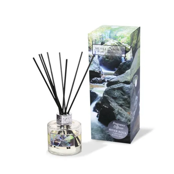 Reed Diffuser with Fibre Reeds - Black