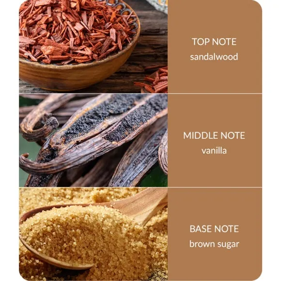 Reed Diffuser with Fibre Reeds - Brown