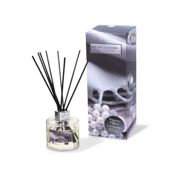 Reed Diffuser with Fibre Reeds - Grey, 70ml