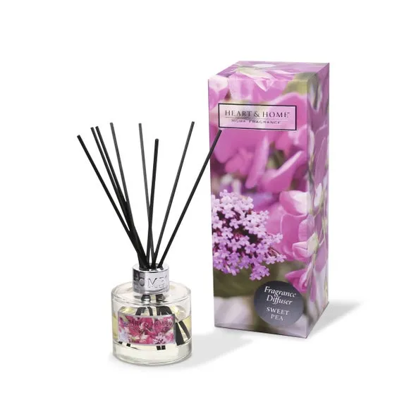 Reed Diffuser with Reeds - Pink, Glass