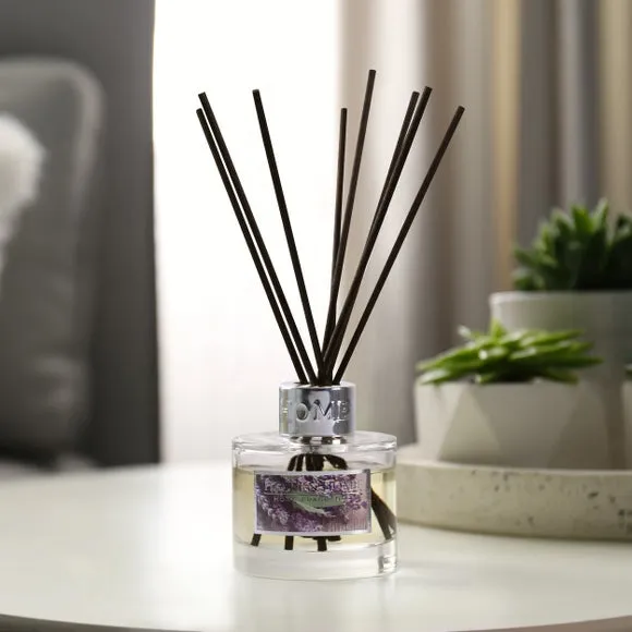 Reed Diffuser with Reeds - Purple, Glass image