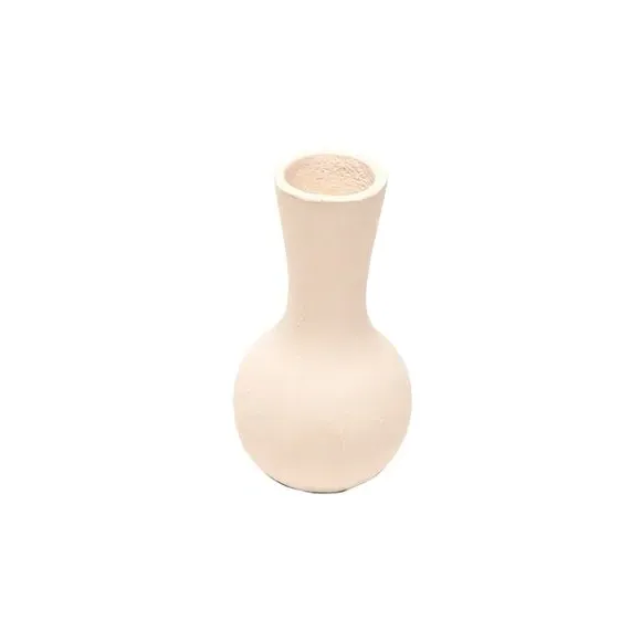 Aluminium Vase with Matte Finish - White