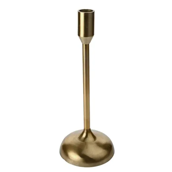 Candlestick Holder - Gold, Metal image