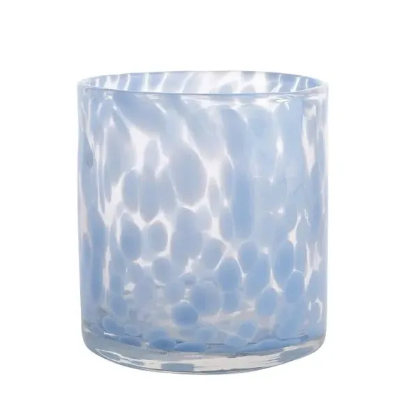 Confetti Glass Vase - Blue image
