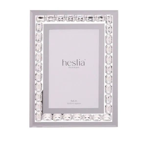 Crystal Photo Frame - Silver