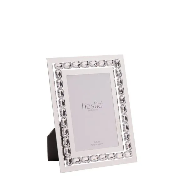 Crystal Photo Frame - Silver image