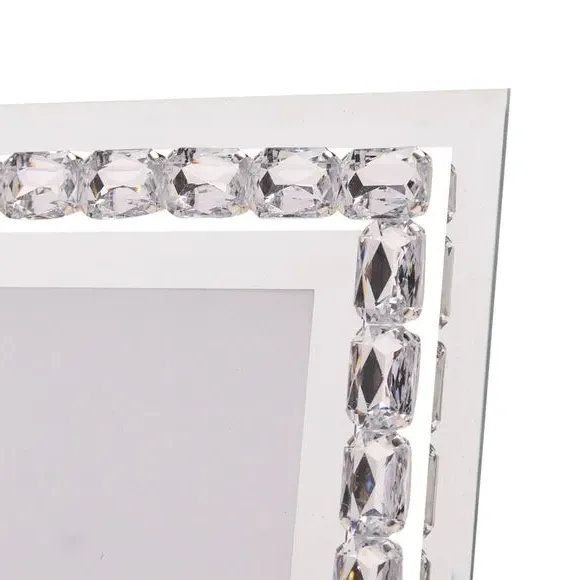 Crystal Photo Frame - Silver