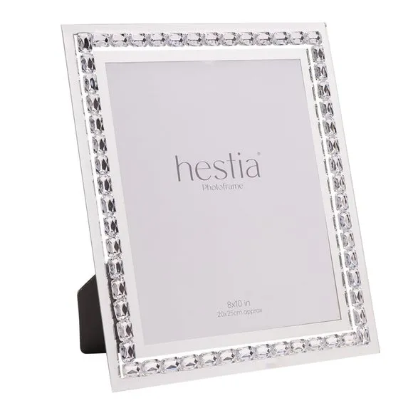 Crystal Photo Frame - Silver