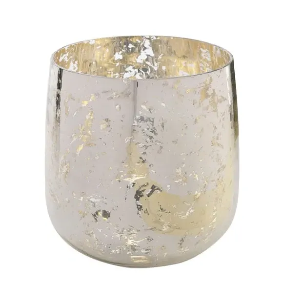 Glass Vase with Ombre Finish - Gold image