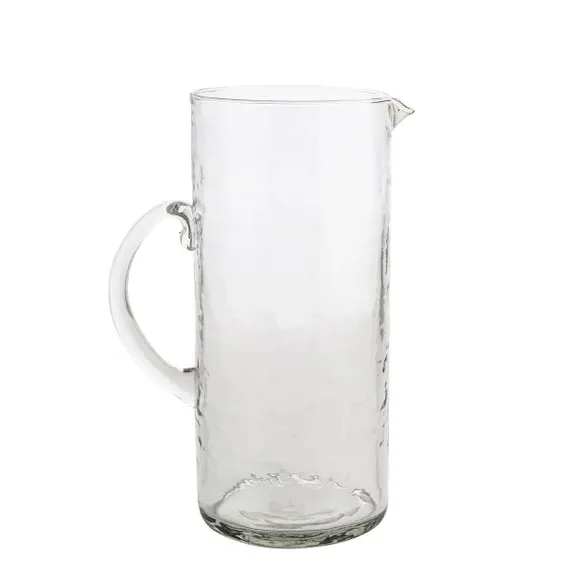 Hammered Glass Jug - Clear image