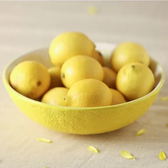 Lemon Serving Bowl - Yellow, Ceramic