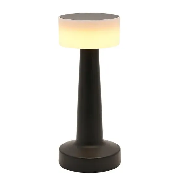 Rechargeable LED Touch Table Lamp - Black