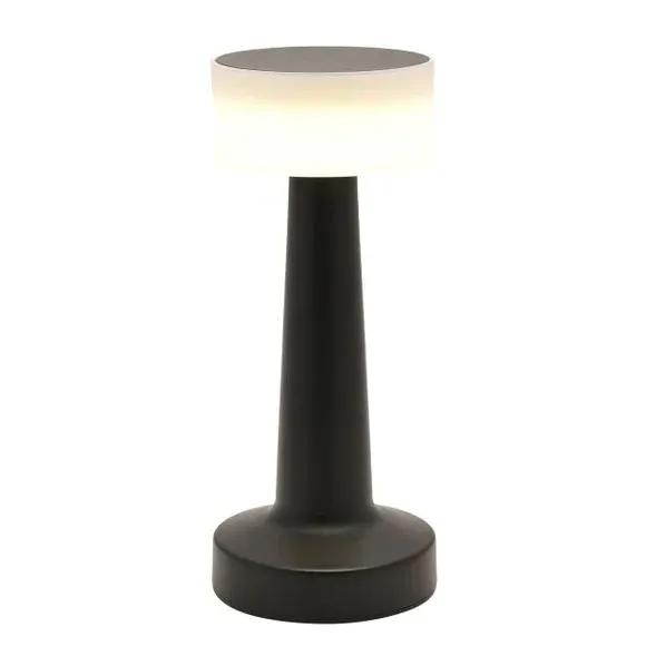 Rechargeable LED Touch Table Lamp - Black