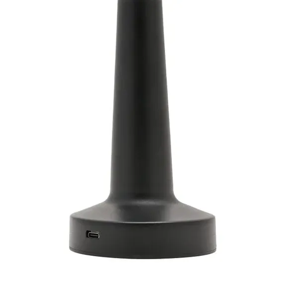 Rechargeable LED Touch Table Lamp - Black