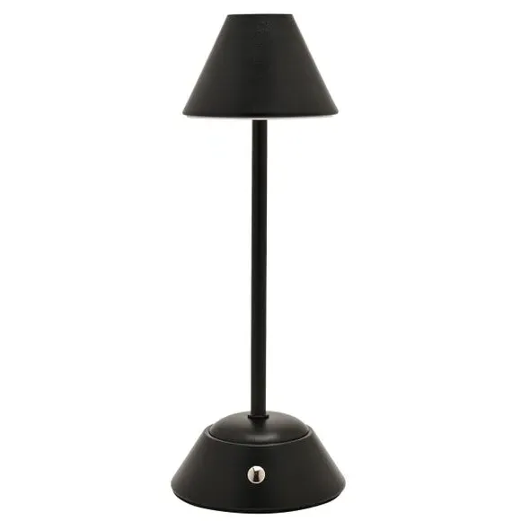 Rechargeable LED Touch Table Lamp - Black