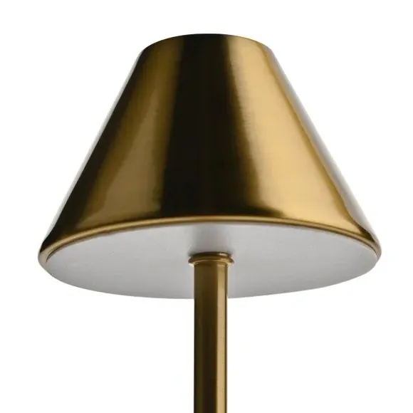 Rechargeable LED Touch Table Lamp - Bronze