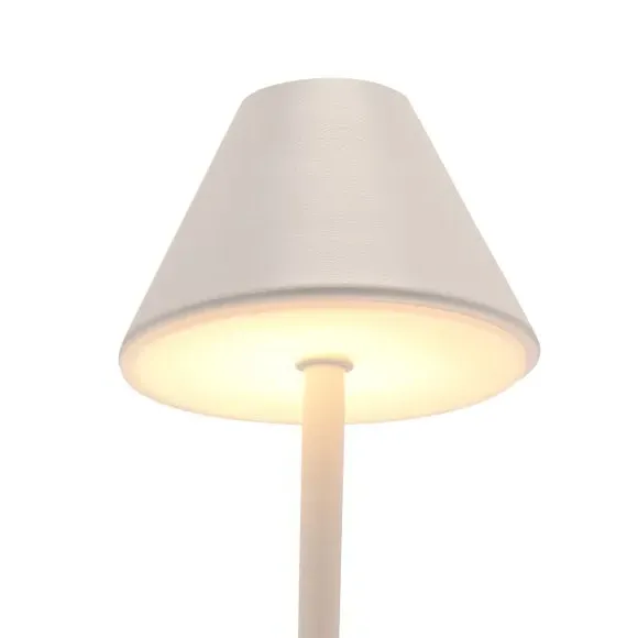Rechargeable LED Touch Table Lamp - White