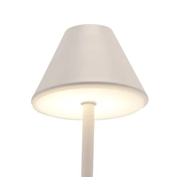 Rechargeable LED Touch Table Lamp - White