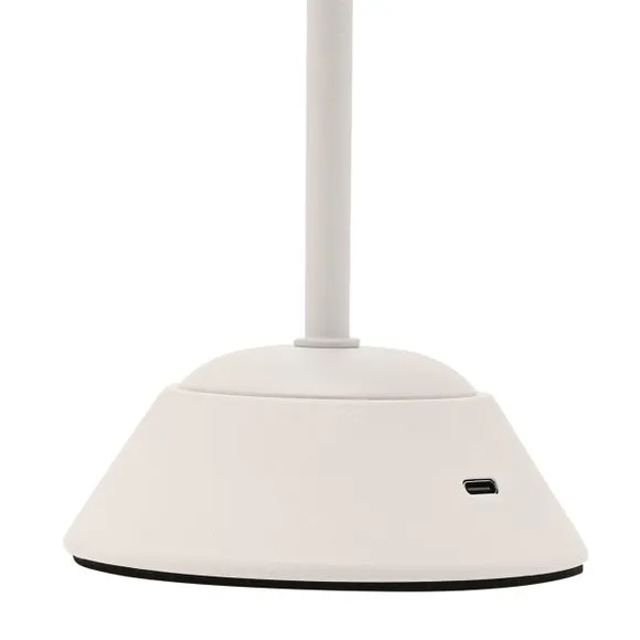 Rechargeable LED Touch Table Lamp - White