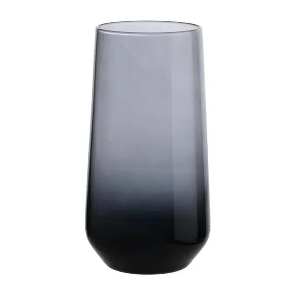 Set of 2 Ombre Highball Glasses - Grey, Glass image