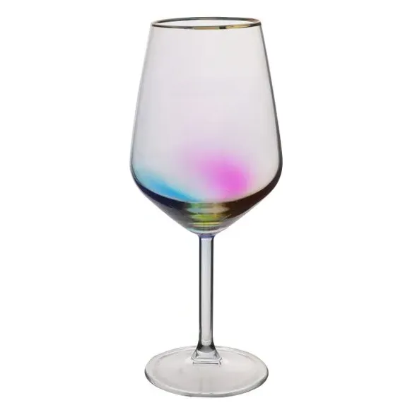 Set of 2 Wine Glasses - Multicolor, Glass image