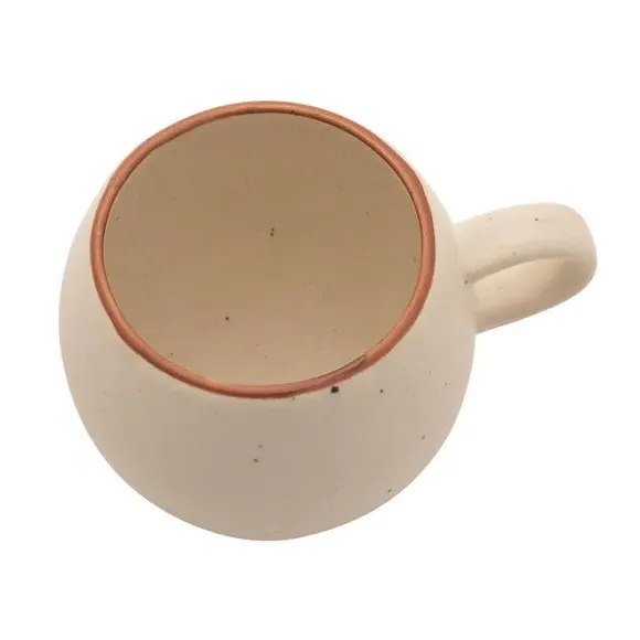 Set of 4 Mugs - White, Stoneware