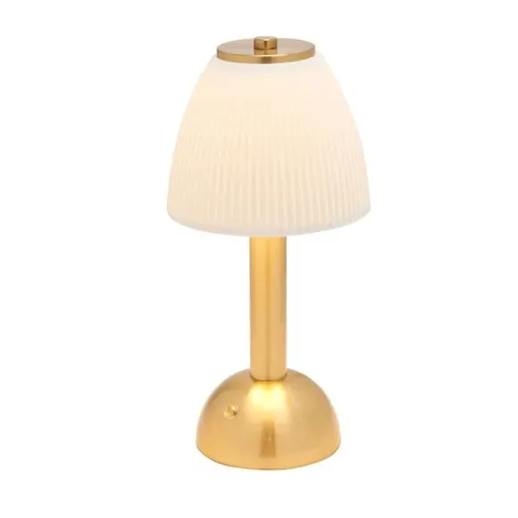Touch Table Lamp Rechargeable LED - White, Bronze