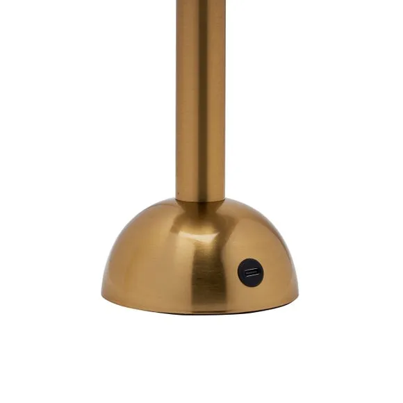 Touch Table Lamp Rechargeable LED - White, Bronze