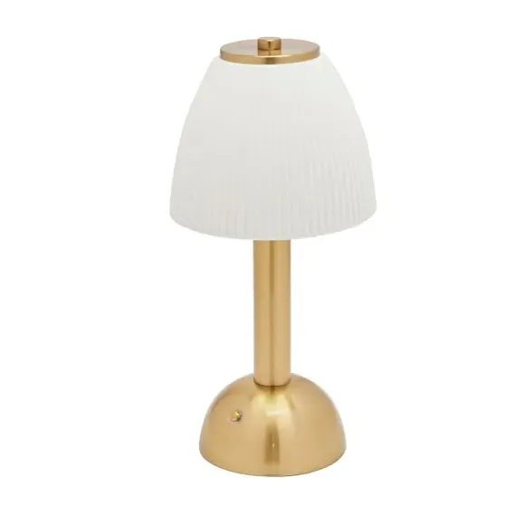 Touch Table Lamp Rechargeable LED - White, Bronze image