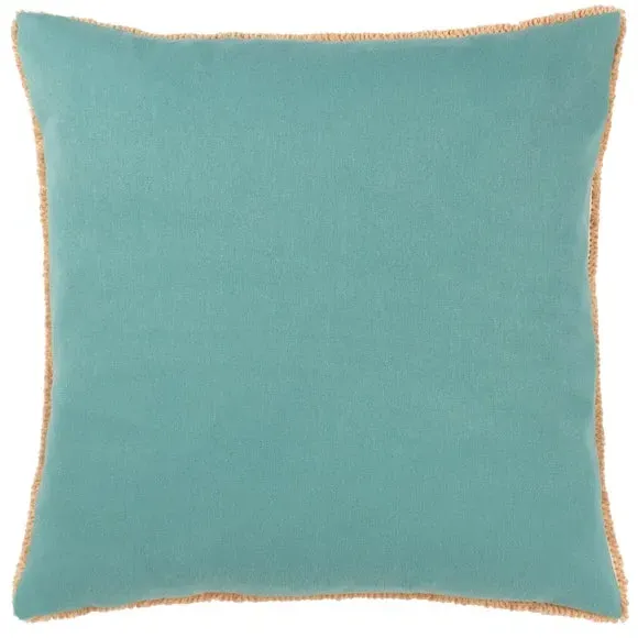 Coral Design Cushion - Peach, Cotton