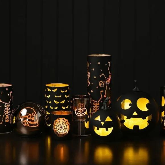 Pumpkin LED Light - Grey
