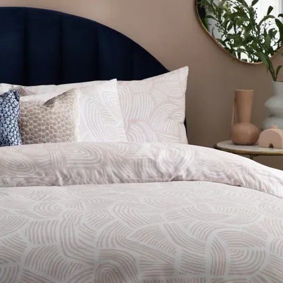 Duvet Cover & Pillowcase Set - Natural, Cotton