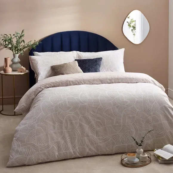 Duvet Cover & Pillowcase Set - Natural, Cotton