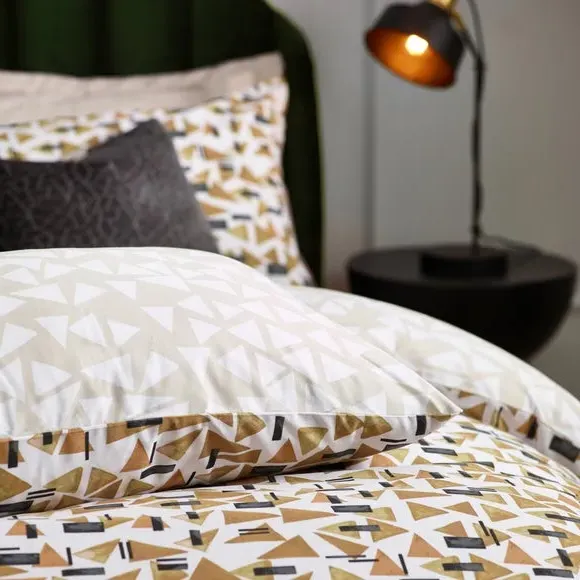 Duvet Cover Set with Pillowcase - Multicolor, Cotton