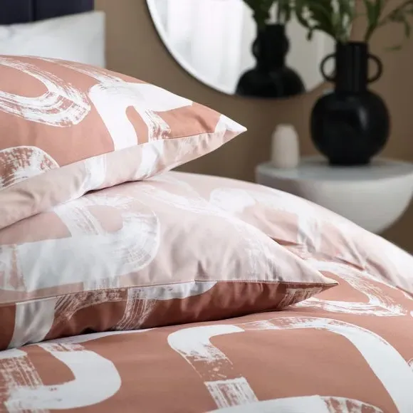 Duvet Cover Set with Pillowcase - Plaster, Cotton