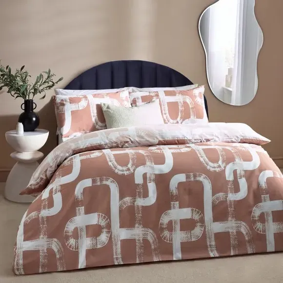 Duvet Cover Set with Pillowcase - Plaster, Cotton