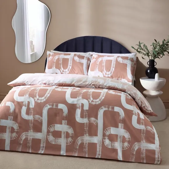 Duvet Cover Set with Pillowcase - Plaster, Cotton image