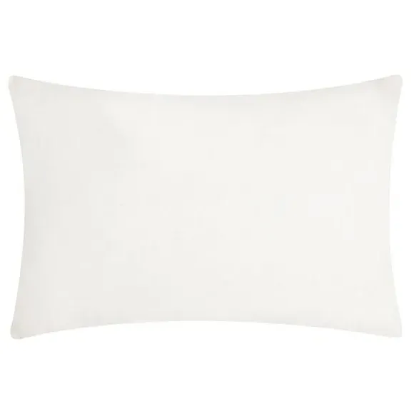 Rectangular Tufted Cushion - Natural, Yarn